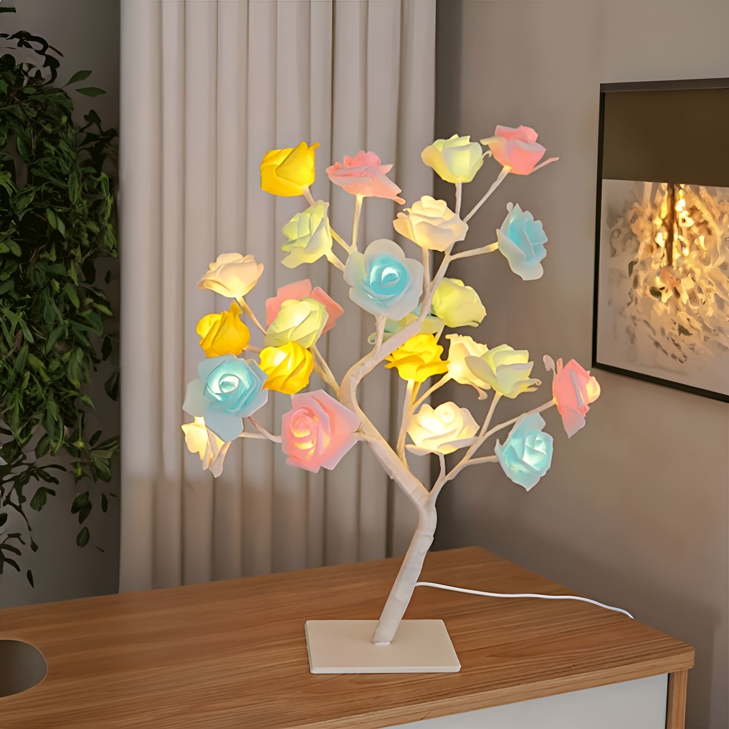 Floral Night Led Lamp