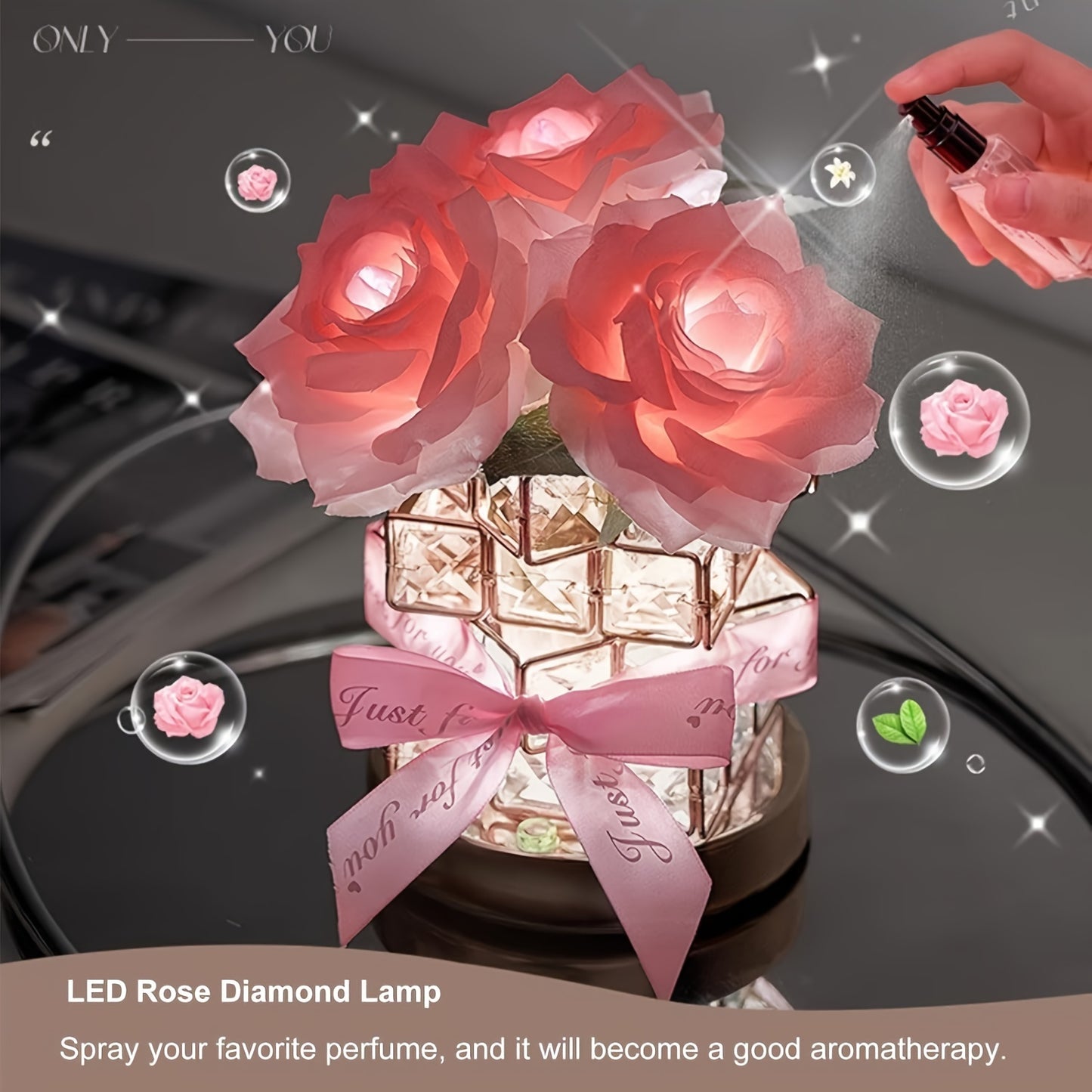 Romantic Rose Led Lamp