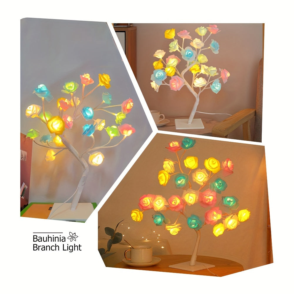 Floral Night Led Lamp