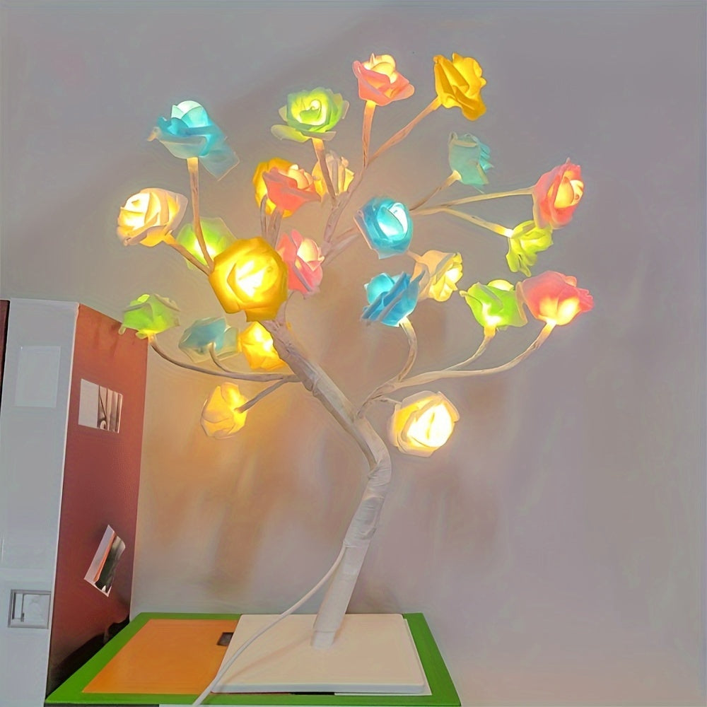 Floral Night Led Lamp