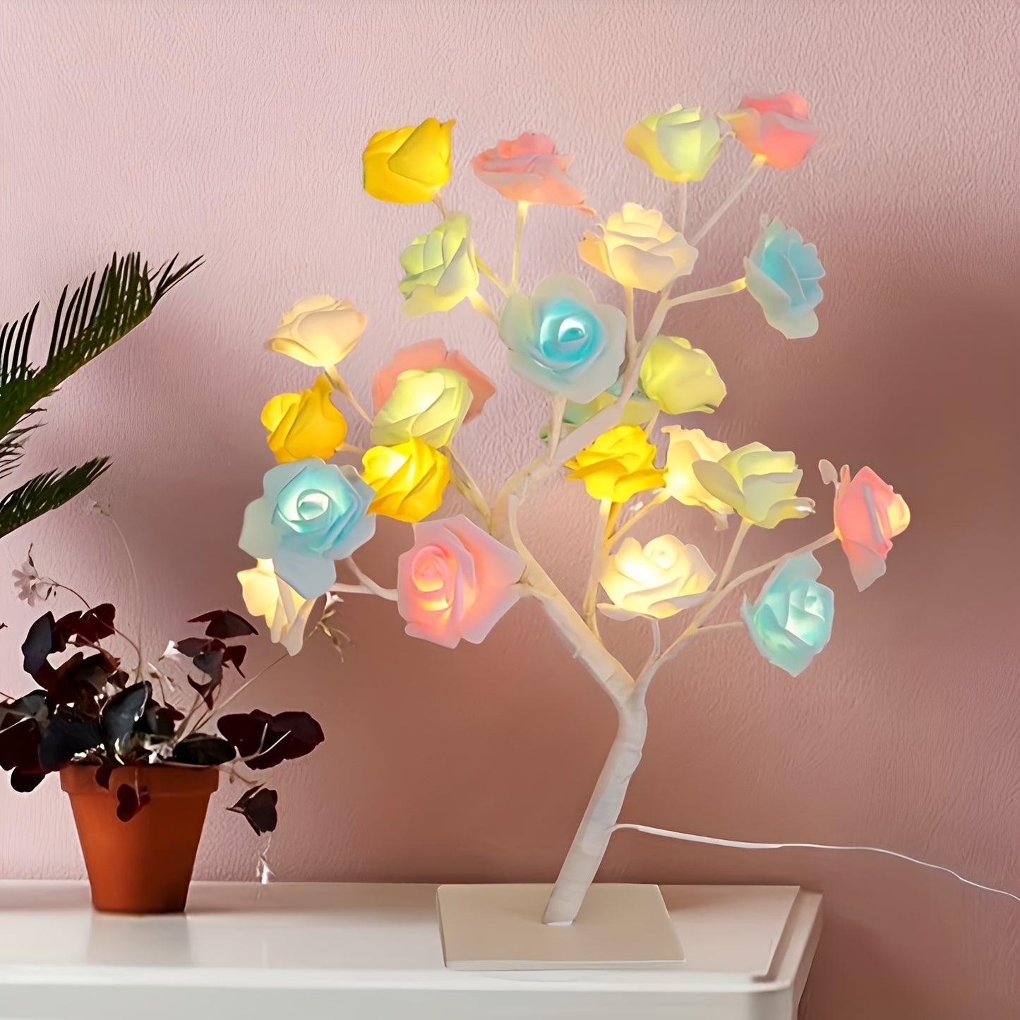 Floral Night Led Lamp