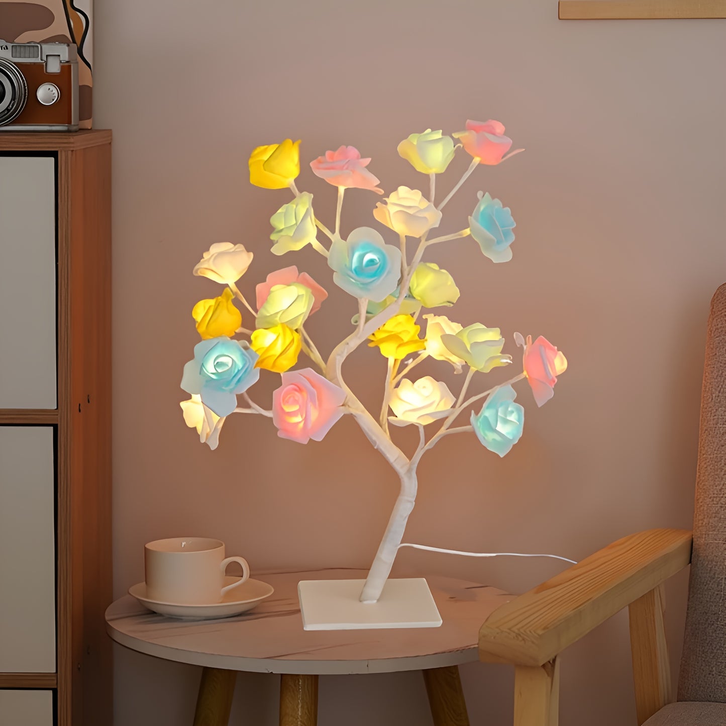 Floral Night Led Lamp